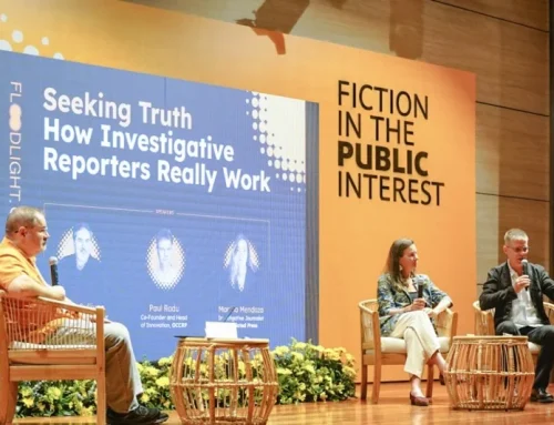 Floodlight Summit revine în 2026 și invită jurnaliștii să transforme investigațiile în povești de film