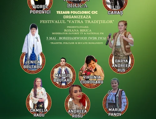 Festivalul „Vatra Tradițiilor”, Borehamwood, 3 mai: eveniment al comunității românești construit în jurul unor cauze reale