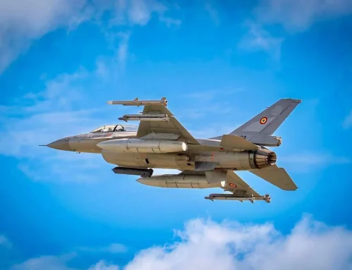 Un F-16 a doborât o dronă care a pătruns în spațiul aerian al României