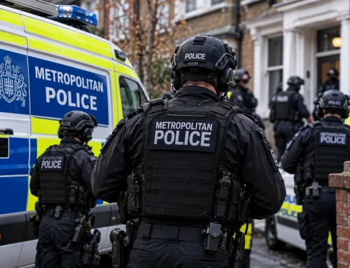Raiduri uriașe în UK: 24 de proprietăți percheziționate, 17 arestări și zeci de firme în vizor