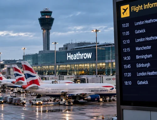 Probleme și astăzi pe aeroporturile din UK după defecțiunea NATS. Românii, sfătuiți să verifice zborurile înainte de plecare