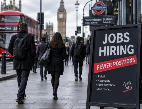 Piața muncii din UK continuă să încetinească. Cu 145.000 de angajați mai puțini pe payroll față de anul trecut