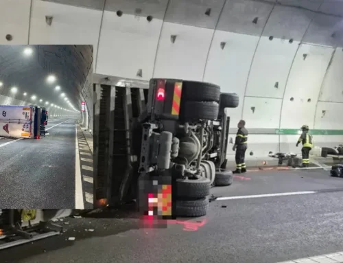 Tragedie în Italia. Un român de 52 de ani a murit după ce TIR-ul său s-a răsturnat într-un tunel